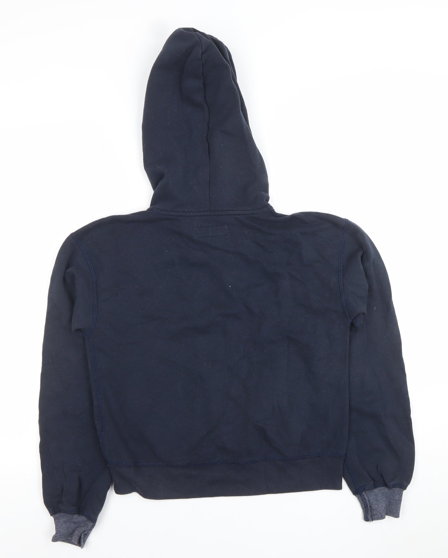 Abercrombie & Fitch Women Navy Blue XS Pullover Hoodie Soft Fleece