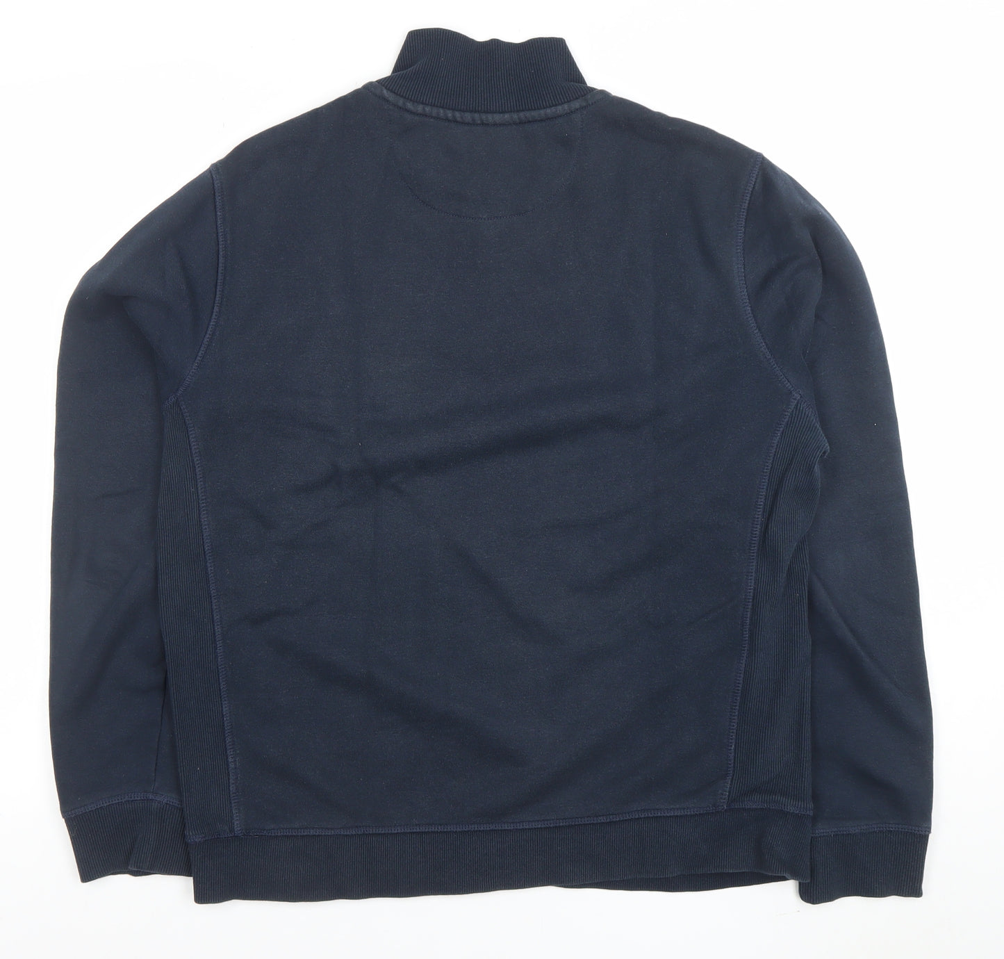 Original Penguin Men’s Blue 1/4 Zip Sweatshirt Size M Regular Fit