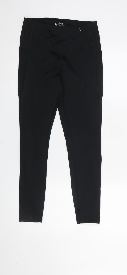 Dunnes Stores Women Black M Leggings Stretch Activewear Trousers