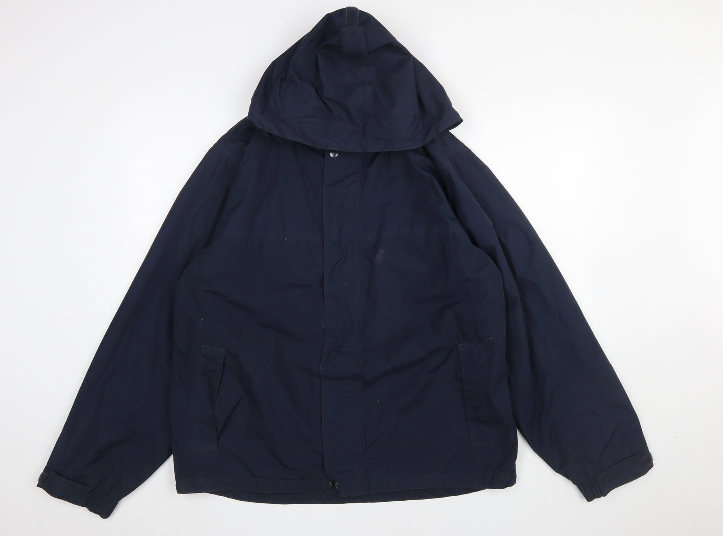 Regatta Men's Blue L Waterproof Hooded Rain Jacket 42in