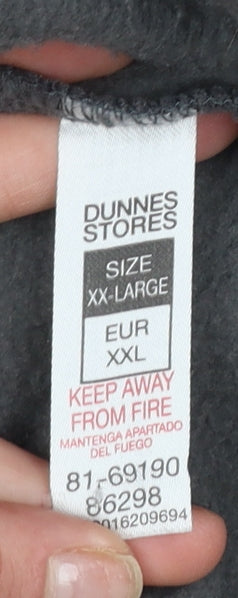 Dunnes Stores Women Charcoal XXL Pullover Hoodie Mindful Living Self Care Club