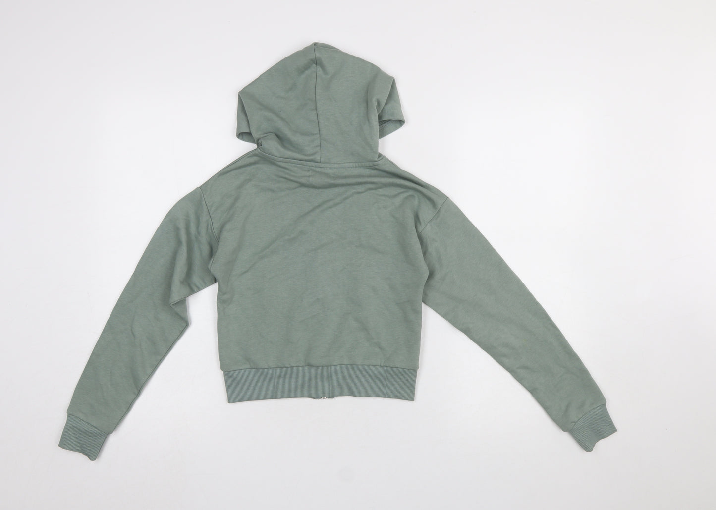 Pineapple Girls Green Full Zip Hoodie 9-10 Years Dance Studio Logo Top