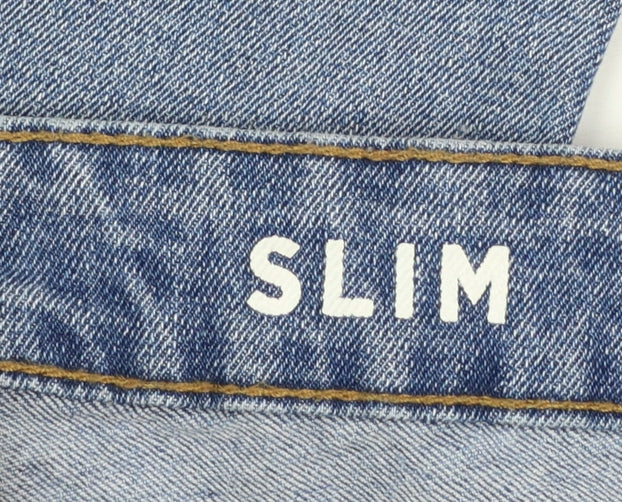 Dunnes Stores Mens Blue Slim Fit Jeans 30in Waist 32in Leg Medium Denim