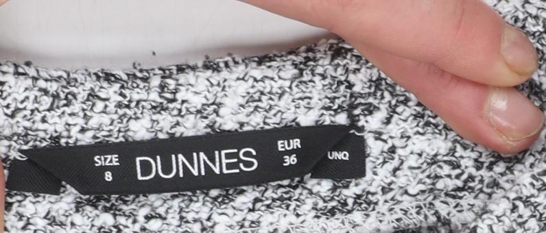Dunnes Stores Women’s Grey Knee Length Pencil Skirt Size 8