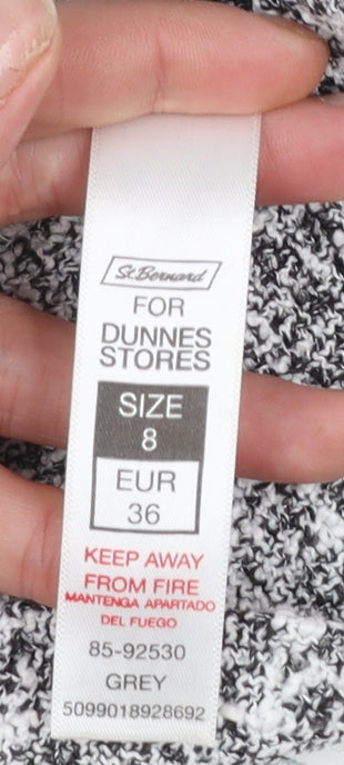 Dunnes Stores Women’s Grey Knee Length Pencil Skirt Size 8