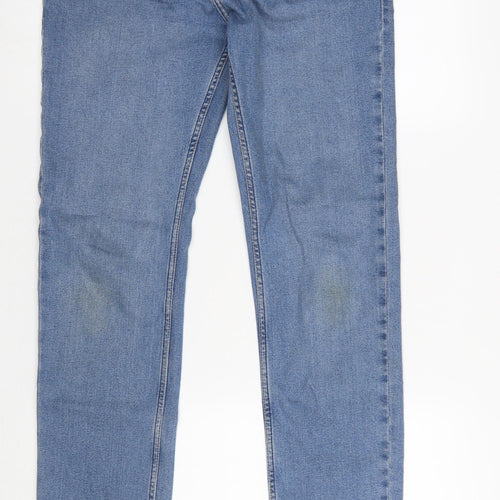 Dunnes Stores Men’s Blue Slim Fit Denim Jeans 30W 32L Classic 5-Pocket