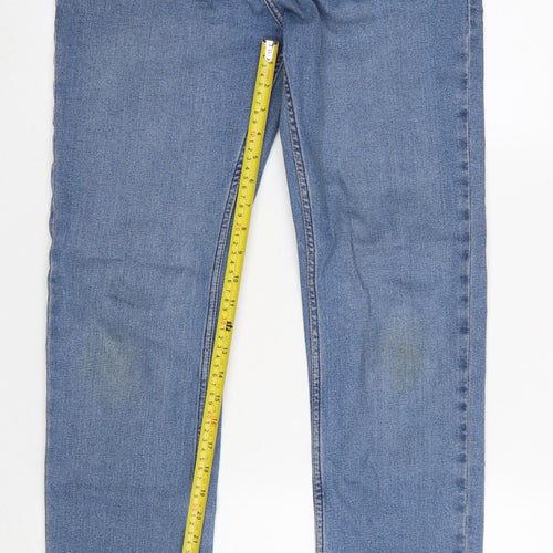 Dunnes Stores Men’s Blue Slim Fit Denim Jeans 30W 32L Classic 5-Pocket