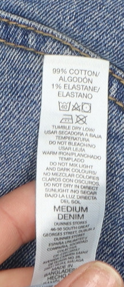 Dunnes Stores Men’s Blue Slim Fit Denim Jeans 30W 32L Classic 5-Pocket