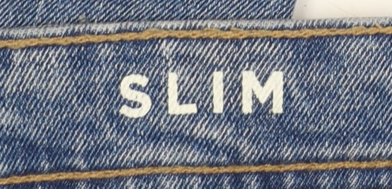 Dunnes Stores Men’s Blue Slim Fit Denim Jeans 30W 32L Classic 5-Pocket