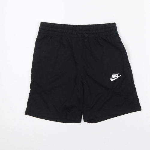 Nike Boys Black Athletic Jersey Shorts M 137-147cm Gym & Training
