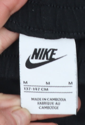 Nike Boys Black Athletic Jersey Shorts M 137-147cm Gym & Training