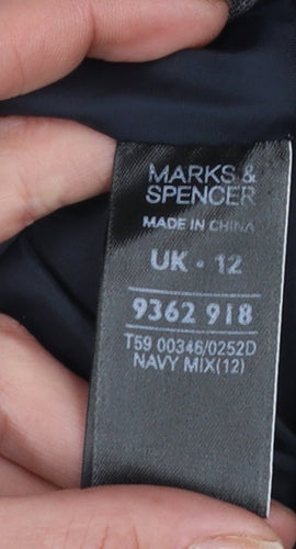 Marks and Spencer Women's Multicoloured Sheath Dress Size 12