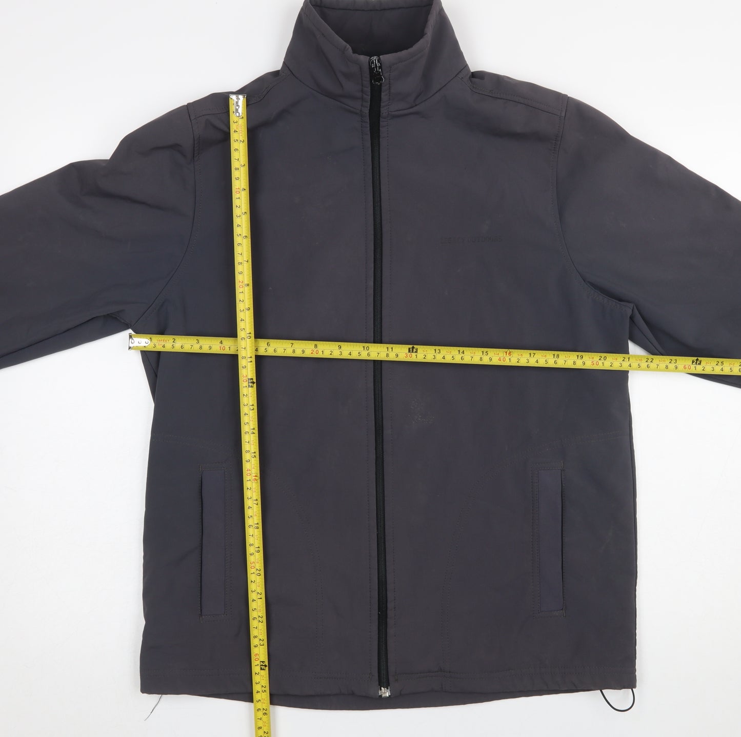 Legacy Men's Black Medium Water Resistant Softshell Jacket