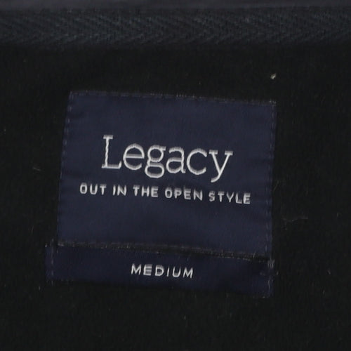 Legacy Men's Black Medium Water Resistant Softshell Jacket
