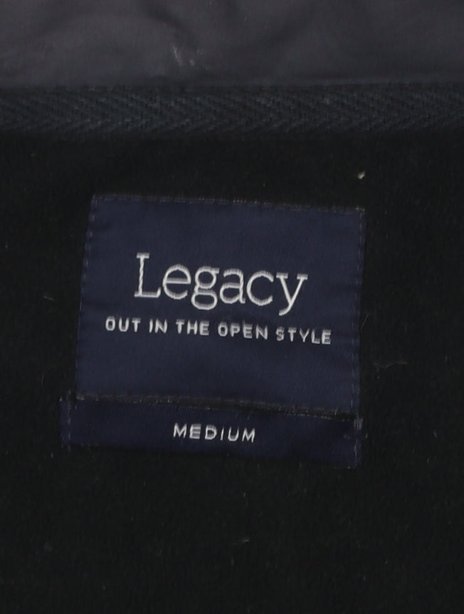 Legacy Men's Black Medium Water Resistant Softshell Jacket
