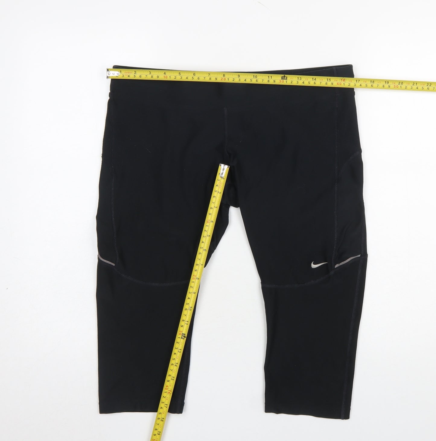 Nike Women's Black Dri-FIT Compression Activewear Shorts XL