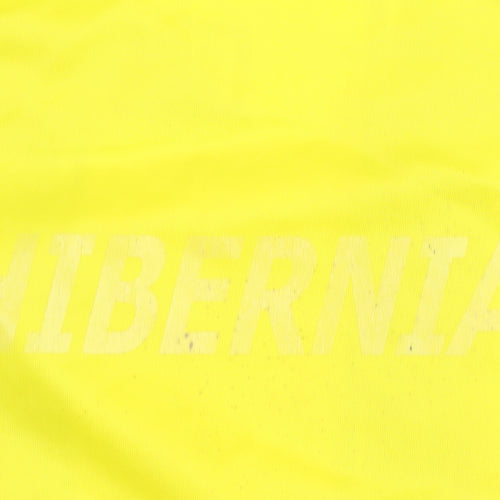 Spalding Men's Yellow Basketball Tank Top XL Athletic Jersey