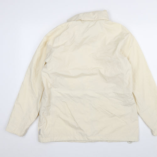 Regatta Women's Ivory Waterproof Rain Jacket Size 12 Lined Windproof Coat