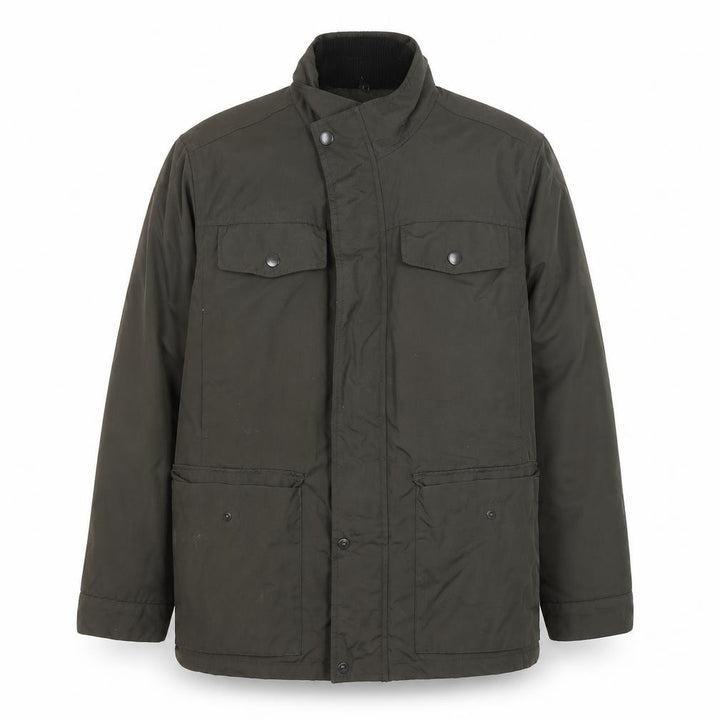 Debenhams Men’s Green Puffer Jacket Size S Mid-Length Nylon
