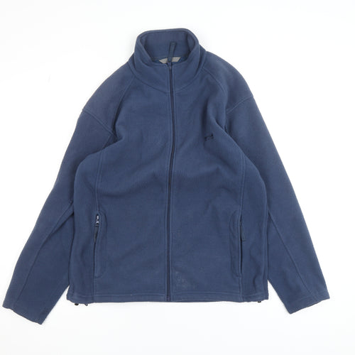 Regatta Men's Blue Full Zip Fleece Sweatshirt Size S