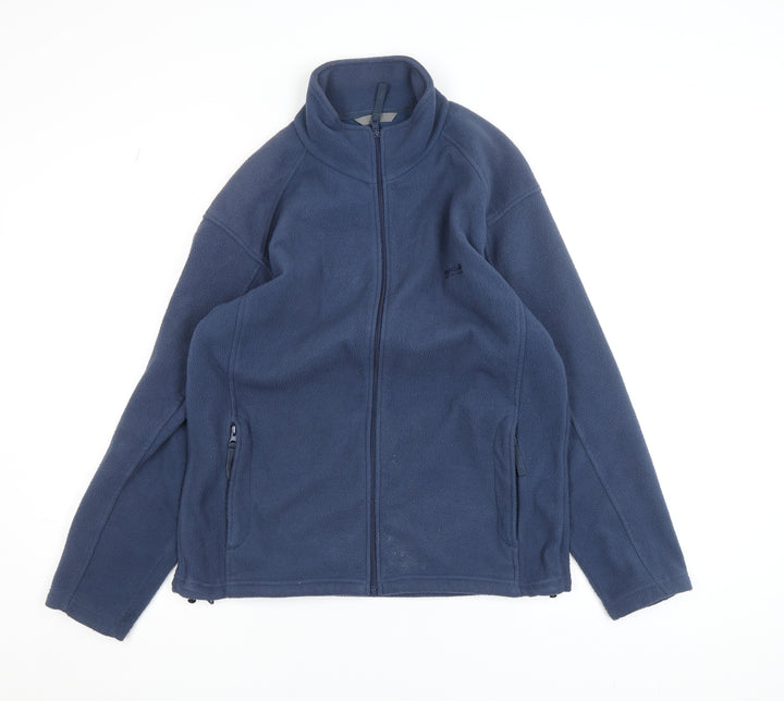 Regatta Men's Blue Full Zip Fleece Sweatshirt Size S