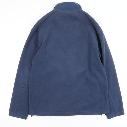 Regatta Men's Blue Full Zip Fleece Sweatshirt Size S