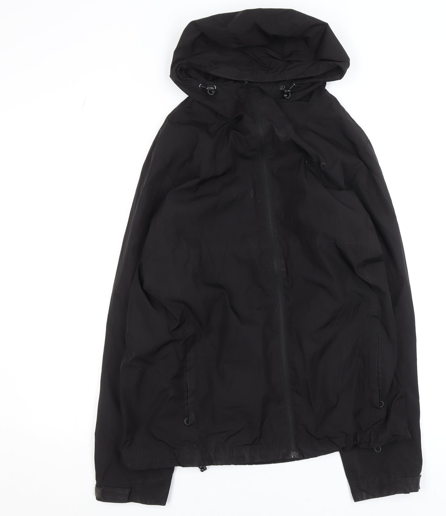 Slazenger Mens Black M Hooded Waterproof Windbreaker Jacket