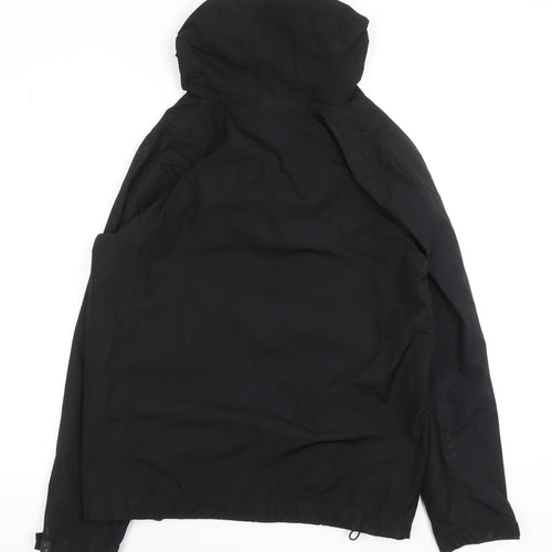 Slazenger Mens Black M Hooded Waterproof Windbreaker Jacket
