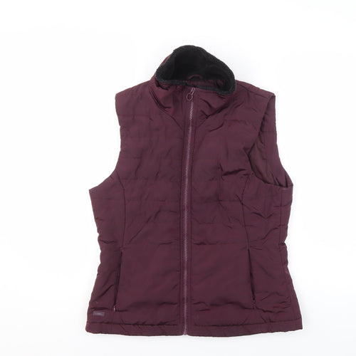 Regatta Womens Purple Insulated Bodywarmer Waistcoat UK 12