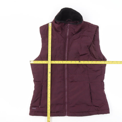 Regatta Womens Purple Insulated Bodywarmer Waistcoat UK 12
