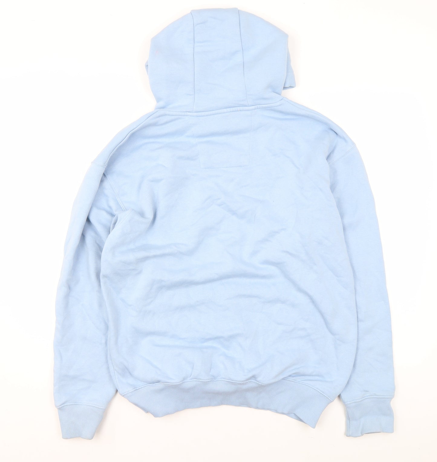 F&F Men's Blue 1979 Pullover Hoodie Size S Retro Graphic Sweatshirt
