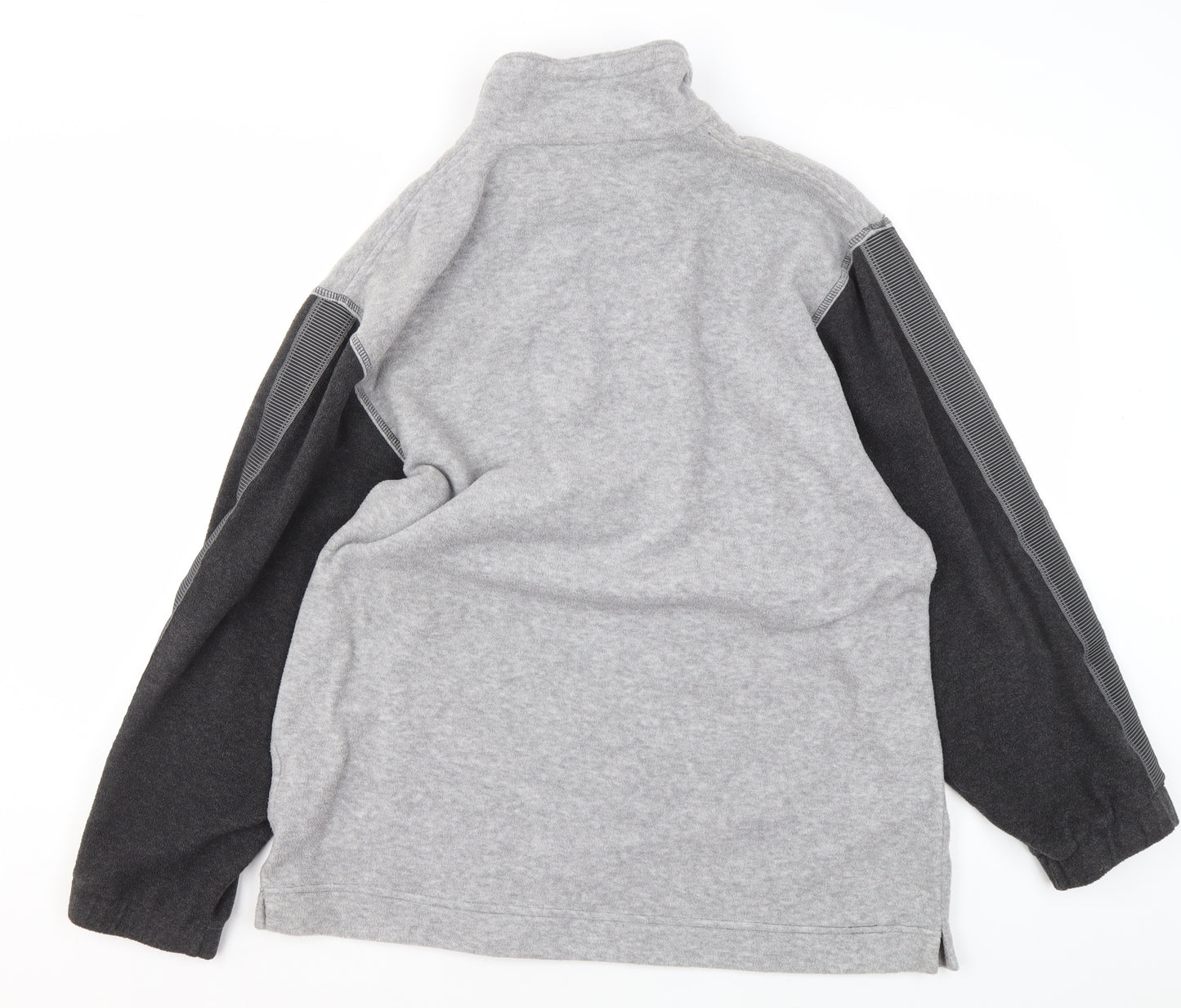 Made For Motion Men's Grey Fleece 1/4 Zip Sweatshirt Size M