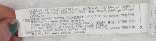 Zara Women White Short Flared Tweed Skirt Size S