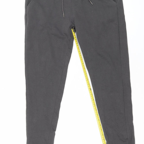 Fluid Mens Black Jogger Track Pants M Regular Fit Cotton Blend