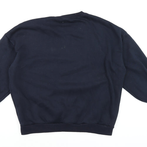 Dazy Women's Black Brooklyn New York Pullover Sweatshirt Size M