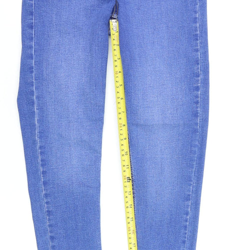New Look Women's Blue Skinny Denim Jeans Size 6 Slim Fit