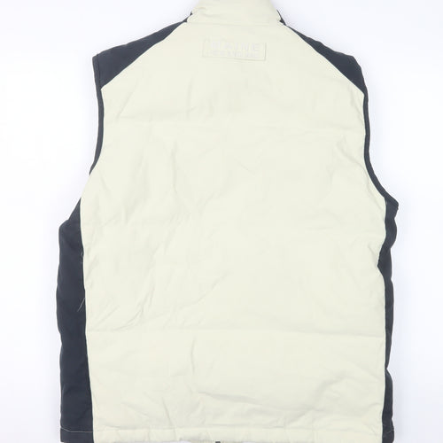 Maine New England Men's Beige Padded Bodywarmer Gilet S