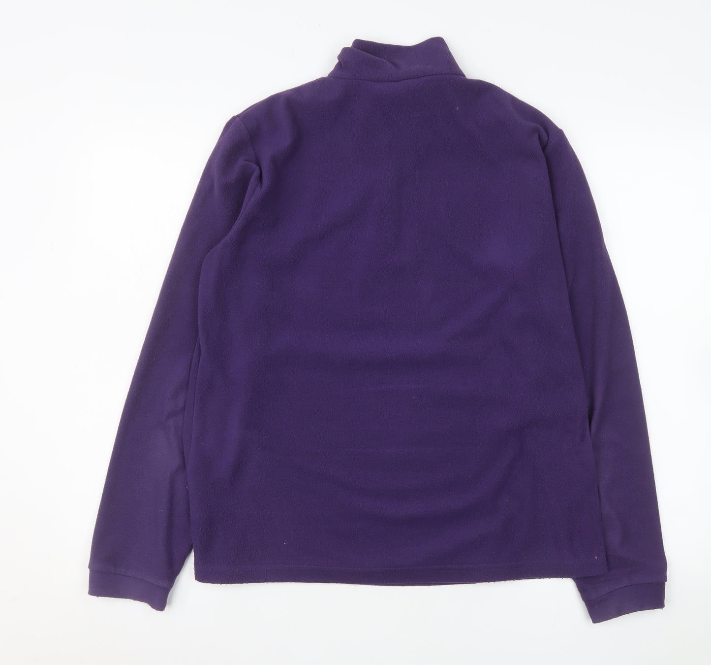 Mountain Warehouse Womens Purple 1/2 Zip Fleece Sweatshirt UK14