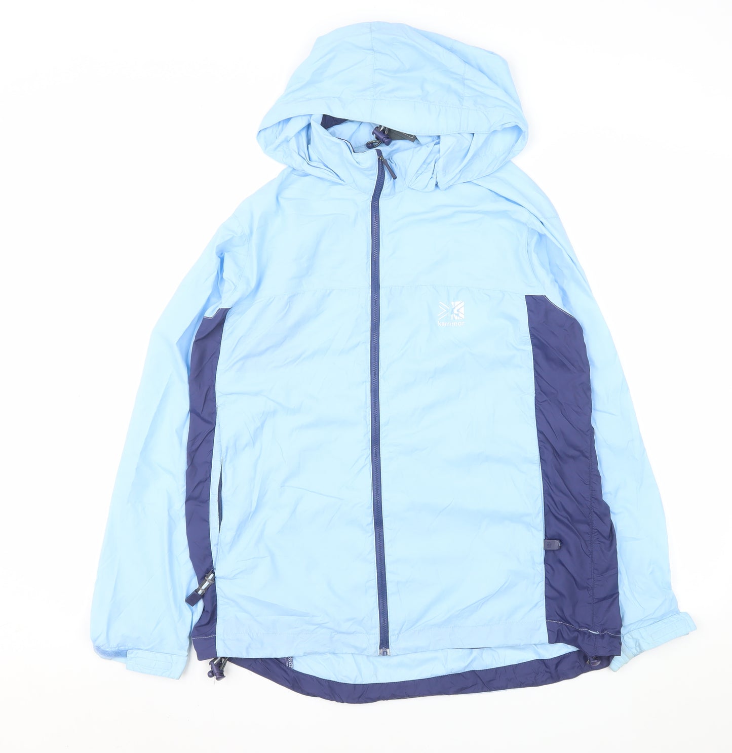 Karrimor Women Blue Size 14 Explorer Hooded Rain Coat Jacket