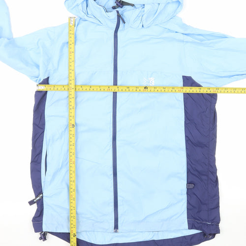 Karrimor Women Blue Size 14 Explorer Hooded Rain Coat Jacket