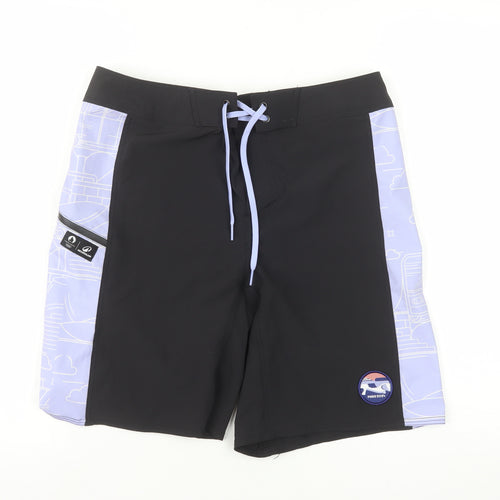 Decathlon Men’s Black Athletic Quick Dry Paris 2024 Shorts Size S