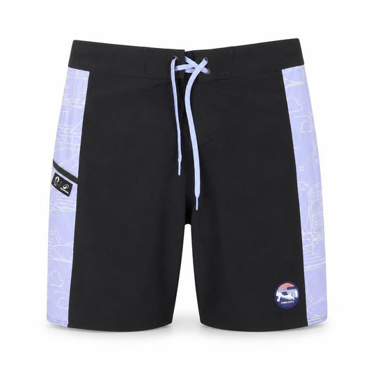 Decathlon Men’s Black Athletic Quick Dry Paris 2024 Shorts Size S