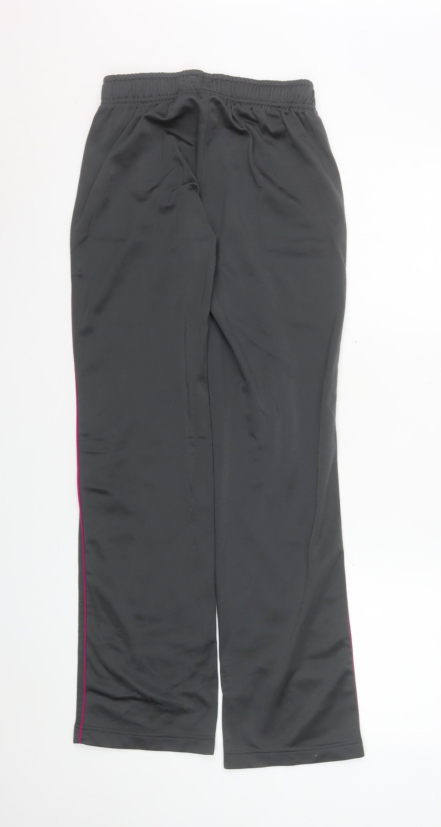 Nike Womens Black XS Track Pants Polyester Elastic Waist Activewear
