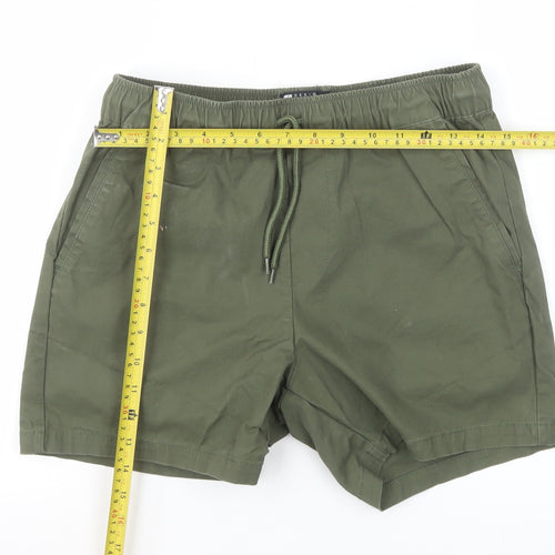 ASOS Design Men's Green Casual Chino Shorts Size S 32in