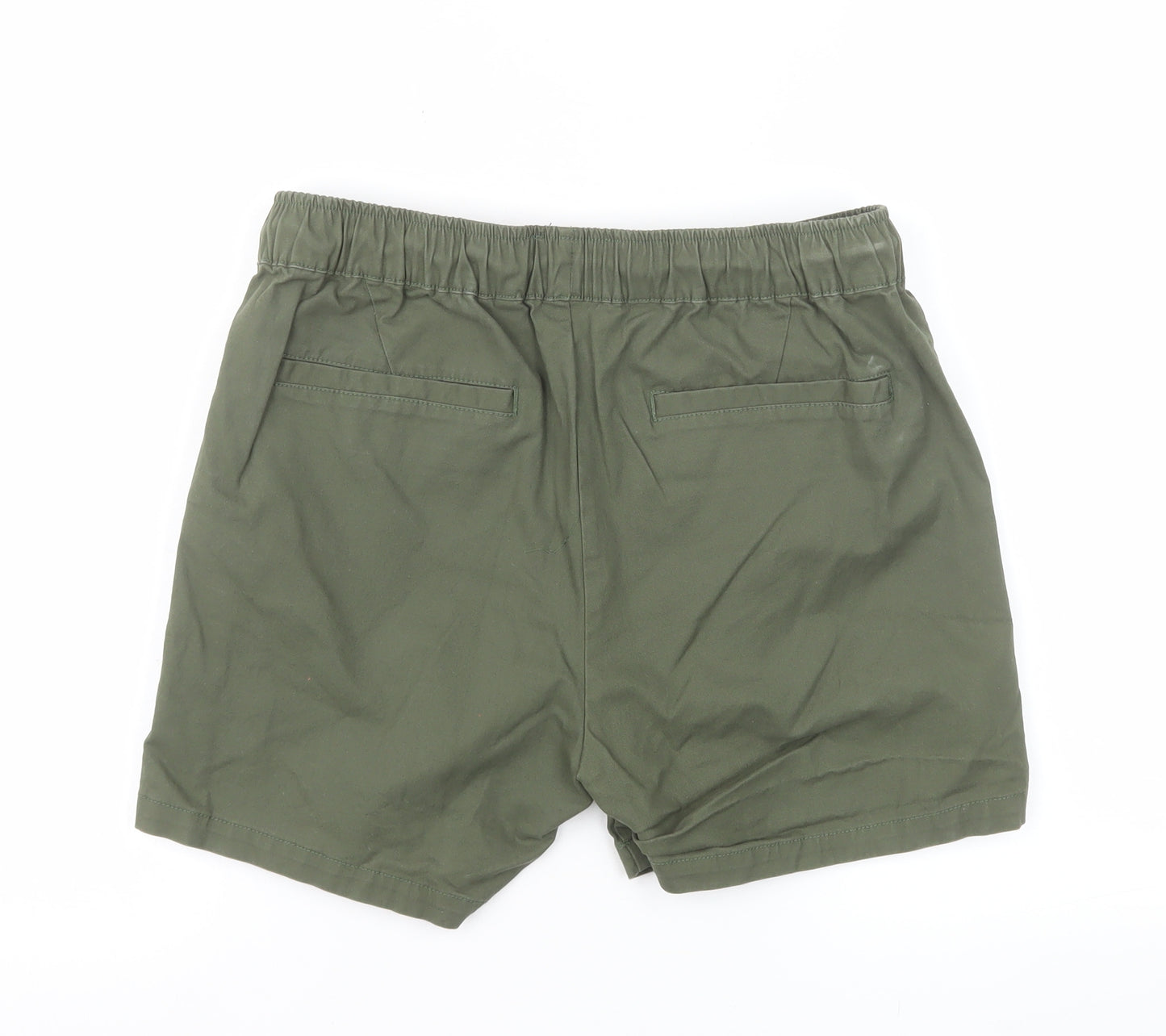 ASOS Design Men's Green Casual Chino Shorts Size S 32in