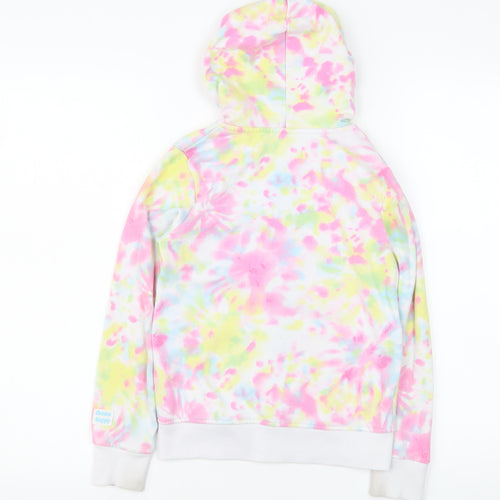 Terranova Girls Multicoloured Tie Dye Zip Hoodie Jacket 8-9 Years