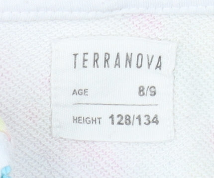 Terranova Girls Multicoloured Tie Dye Zip Hoodie Jacket 8-9 Years