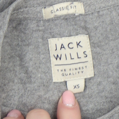 Jack Wills Men's Multicoloured XS Classic Fit Logo T-Shirt