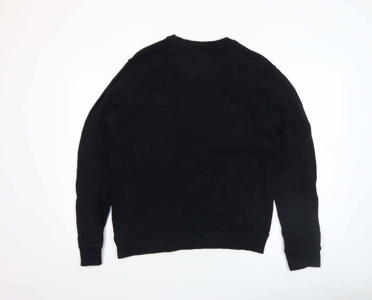 Lyle & Scott Men's Black M Crew Neck Pullover Sweatshirt