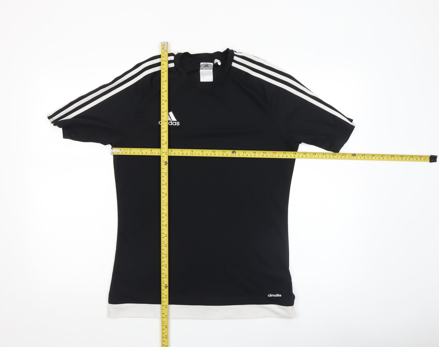 Adidas Mens Black Short Sleeve Climalite T-Shirt Size S